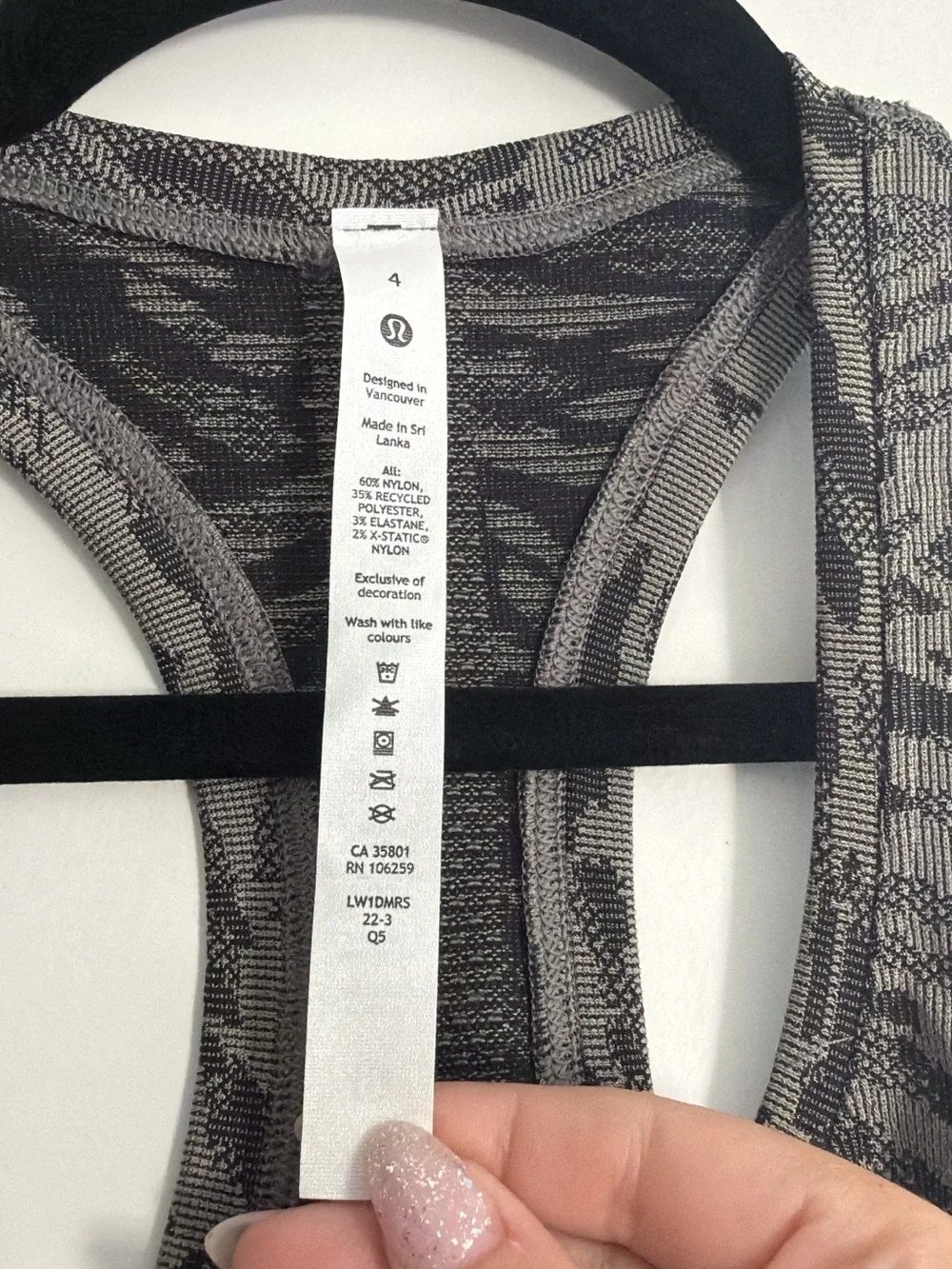 lululemon Size 4 Swiftly Tech Racerback Tank 2.0 Race/Waist Length
